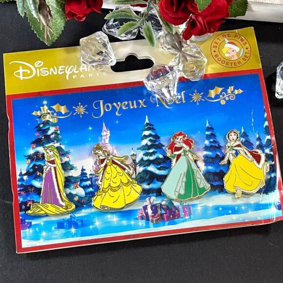 Disneyland Rapunzel Princess Trading Pin Tangled Christmas Lapel Pin Brooch Gift - Picture 6 of 11